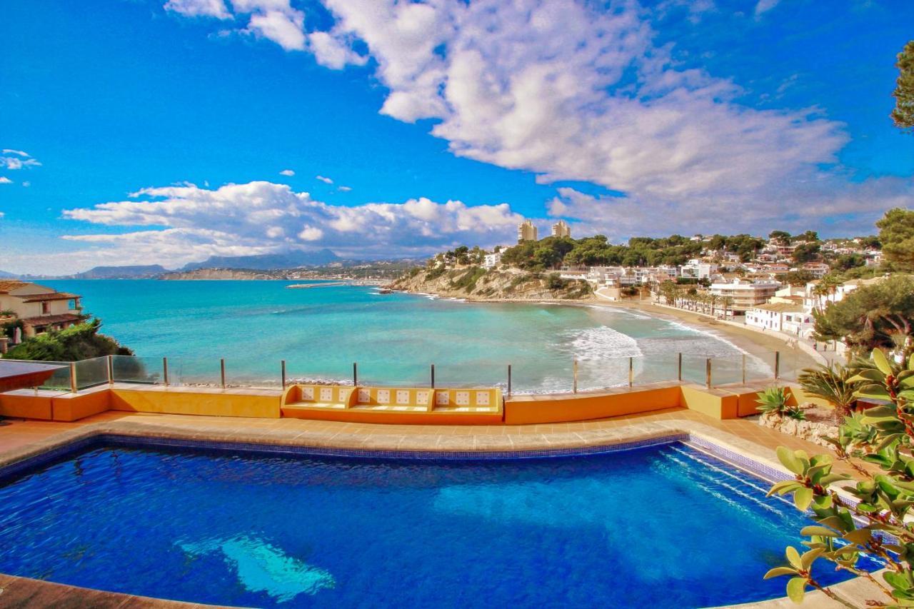 El Portet - Beachfront Holiday Home With Private Pool In Moraira Exterior foto
