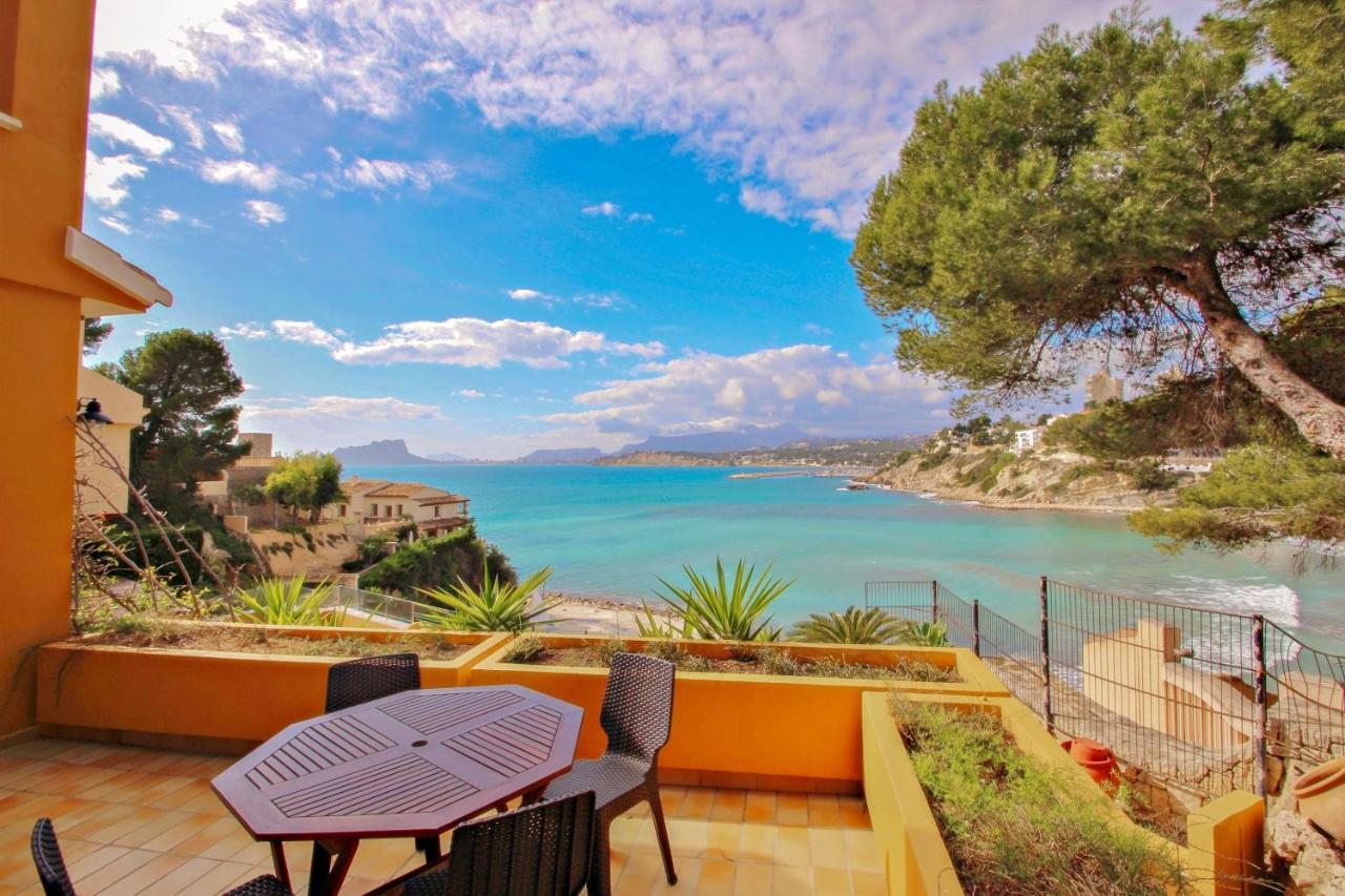 El Portet - Beachfront Holiday Home With Private Pool In Moraira Exterior foto